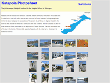 Tablet Screenshot of katapola.com